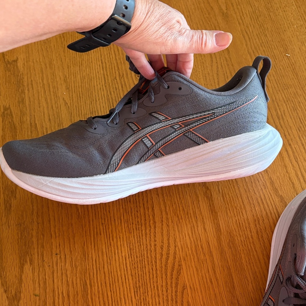 ASICS Men's Gel Cumulus 27 Gray Athletic Running Shoes Size 12 Great Condition - Picture 10 of 13